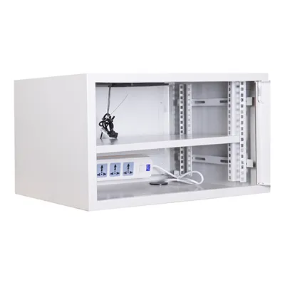 How to check the battery level of the communication network cabinet