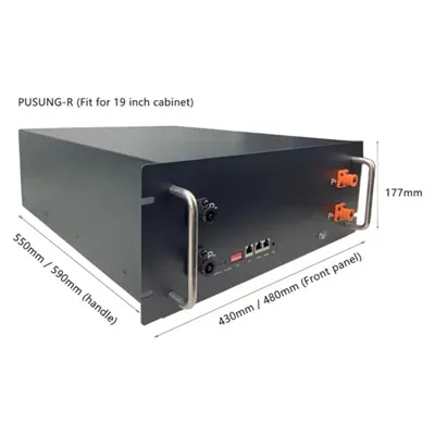 Scalable smart photovoltaic energy storage cabinet for campsites